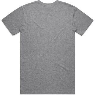 AS Colour 5001G Staple Organic Tee - Back View | color:Grey Marle|view:back