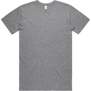 AS Colour 5001G Staple Organic Tee - Front View | color:Grey Marle|view:front