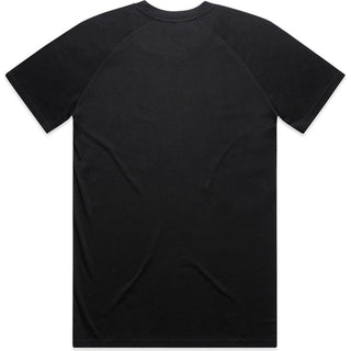 AS Colour 5001R Staple Raglan Tee - Back View | color:Black|view:back