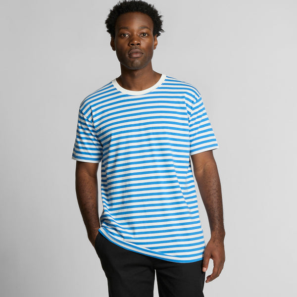 AS Colour Staple Stripe Tee | 5028 (Black/White)