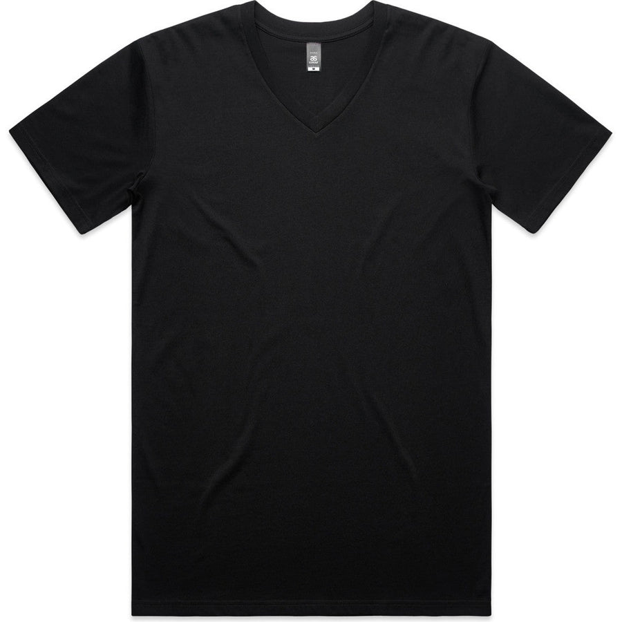 AS Colour Staple V Neck Tee | 5001V (Black)