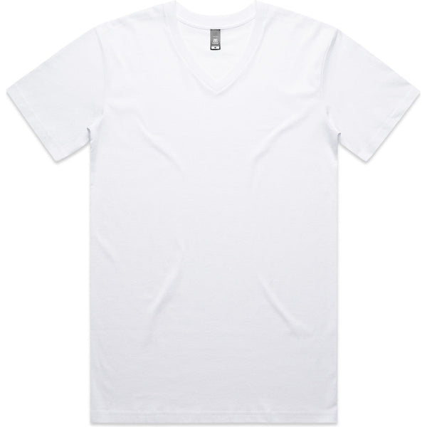 AS Colour Staple V Neck Tee | 5001V (White)