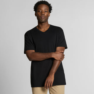 AS Colour Staple V Neck Tee | 5001V (Black)