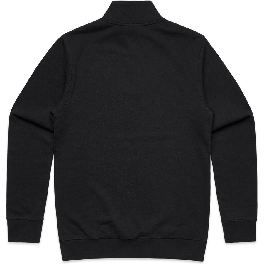 AS Colour Stencil Half Zip Crew | 5125 (Black)