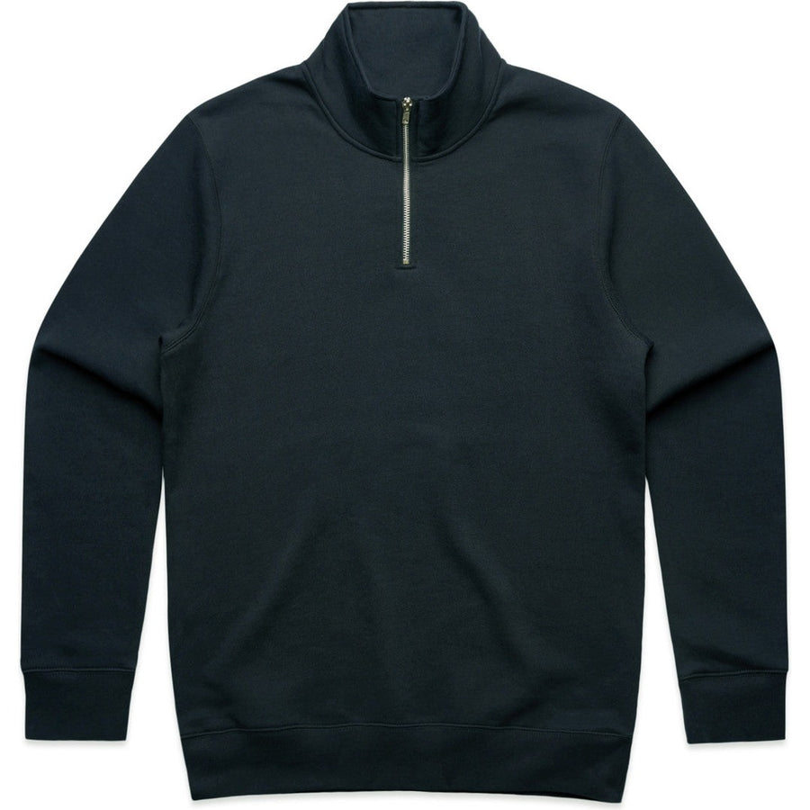AS Colour Stencil Half Zip Crew | 5125 (Navy)