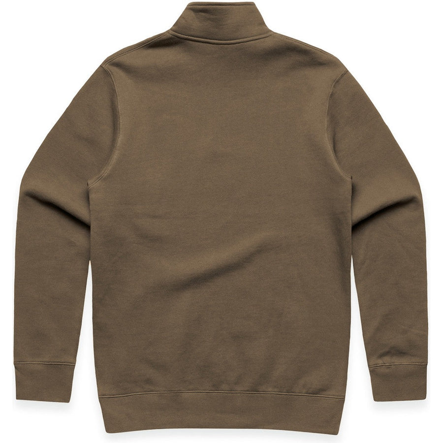 AS Colour Stencil Half Zip Crew | 5125 (Walnut)