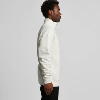 AS Colour Stencil Half Zip Crew | 5125 (Bone)