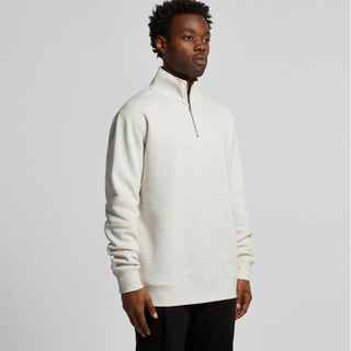 AS Colour Stencil Half Zip Crew | 5125 (Black)