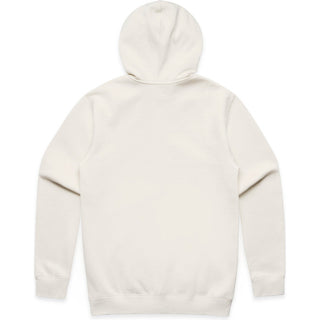 AS Colour 5104 Stencil Zip Hood - Back View | color:Ecru|view:back