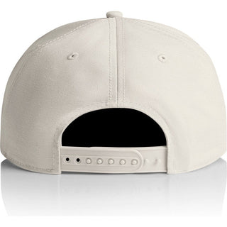 AS Colour 1184 Stock 7-Panel Cap - Back View | color:Bone|view:back