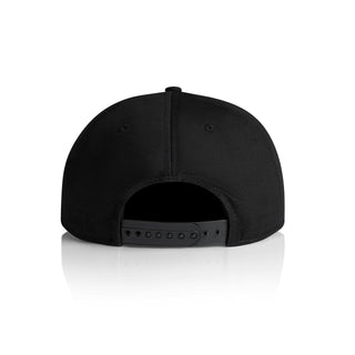 AS Colour Stock 7-Panel Cap | 1184 (Black)