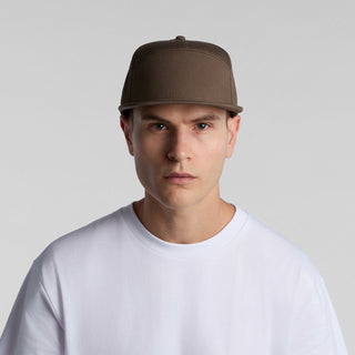 AS Colour Stock 7-Panel Cap | 1184 (Midnight Blue)