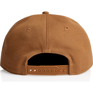 AS Colour 1173 Stock Canvas Cap - Back View | color:Camel|view:back