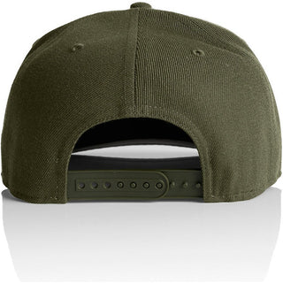 AS Colour 1100 Stock Cap - Back View | color:Army|view:back