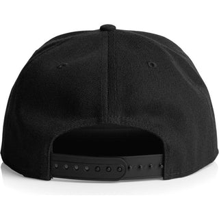 AS Colour 1100 Stock Cap - Back View | color:Black|view:back