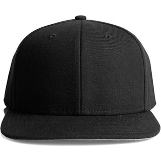 AS Colour 1100 Stock Cap - Front View | color:Black|view:front