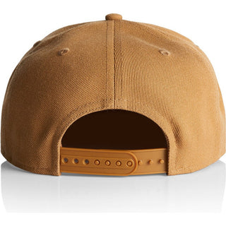 AS Colour 1100 Stock Cap - Back View | color:Camel|view:back