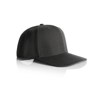 AS Colour 1100 Stock Cap - Side view | color:Coal|view:side