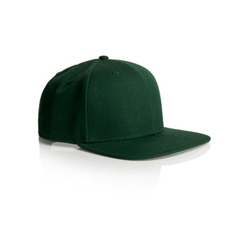 AS Colour 1100 Stock Cap - Side view | color:Forest Green|view:side