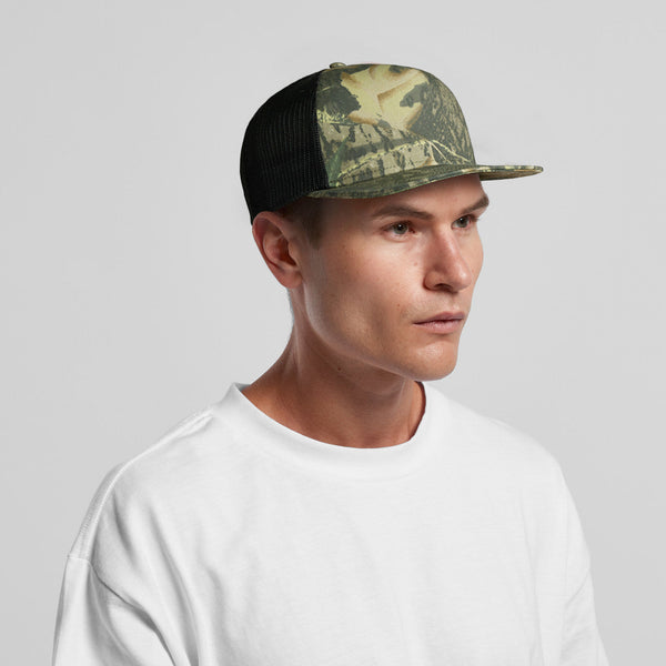AS Colour Stock Contrast Camo Trucker | 1110C (Desert Camo/Black)