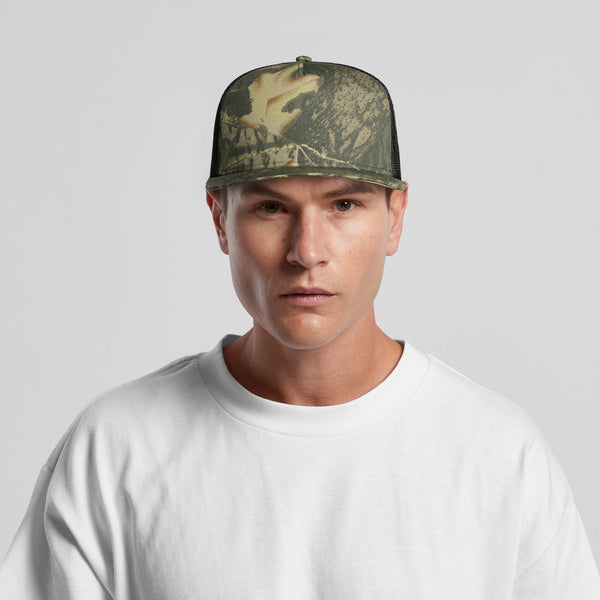 AS Colour Stock Contrast Camo Trucker | 1110C (Desert Camo/Black)