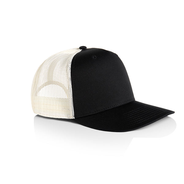 AS Colour Stock Contrast Trucker | 1110 (Black/Ecru)