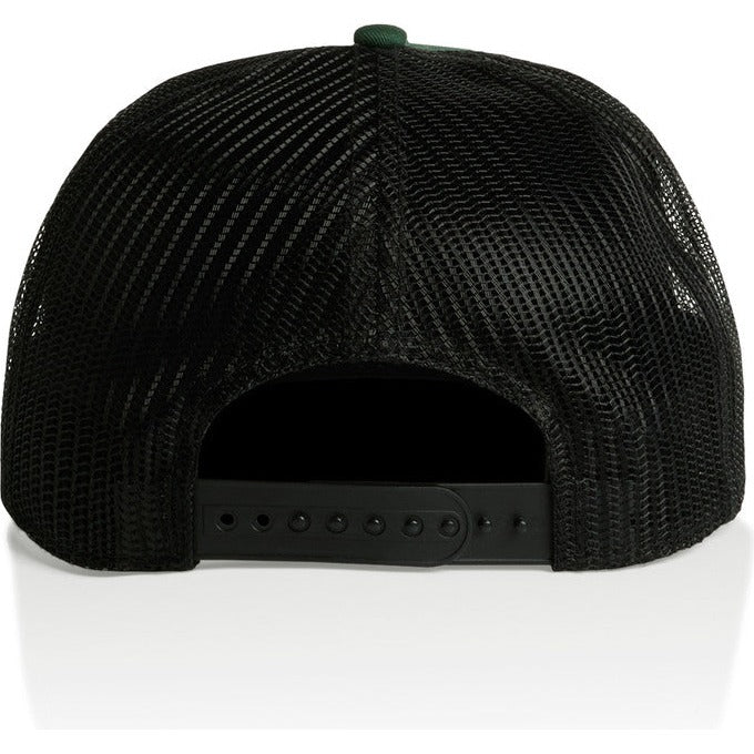 AS Colour Stock Contrast Trucker | 1110 (Forest Green/Black)