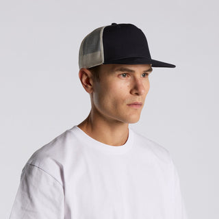AS Colour Stock Contrast Trucker | 1110 (Navy/Ecru)