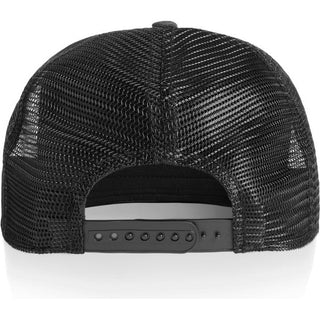 AS Colour 1102 Stock Faded Trucker - Back View | color:Faded Black|view:back