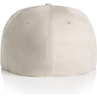 AS Colour 1106 Stock Flex Cap - Back View | color:Bone|view:back