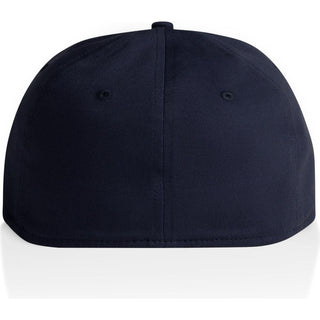 AS Colour 1106 Stock Flex Cap - Back View | color:Navy|view:back