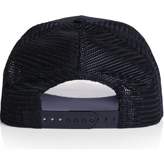 AS Colour 1108 Stock Trucker Cap - Back View | color:Navy|view:back