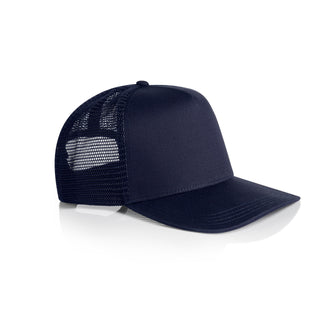 AS Colour 1108 Stock Trucker Cap - Side view | color:Navy|view:side