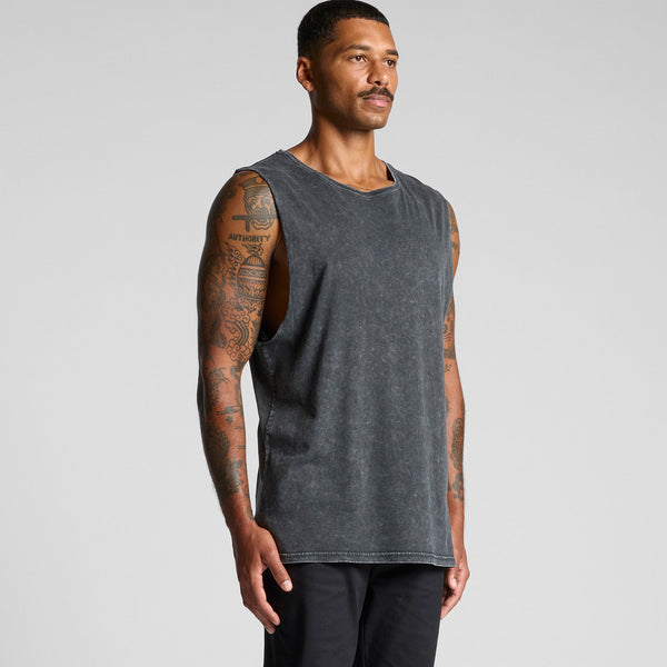AS Colour Stone Wash Barnard Tank | 5039 (Black Stone)