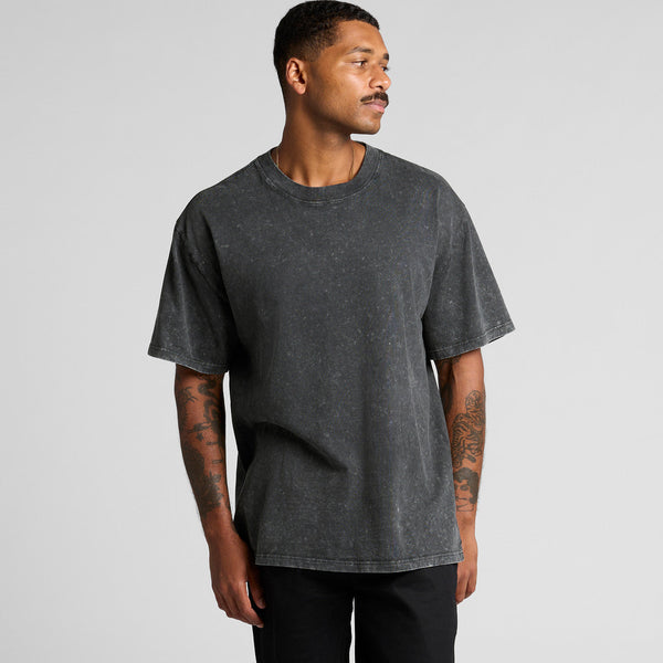 AS Colour Stone Wash Heavy Tee | 5085 (Grey Stone)