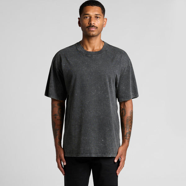 AS Colour Stone Wash Heavy Tee | 5085 (Coal Stone)