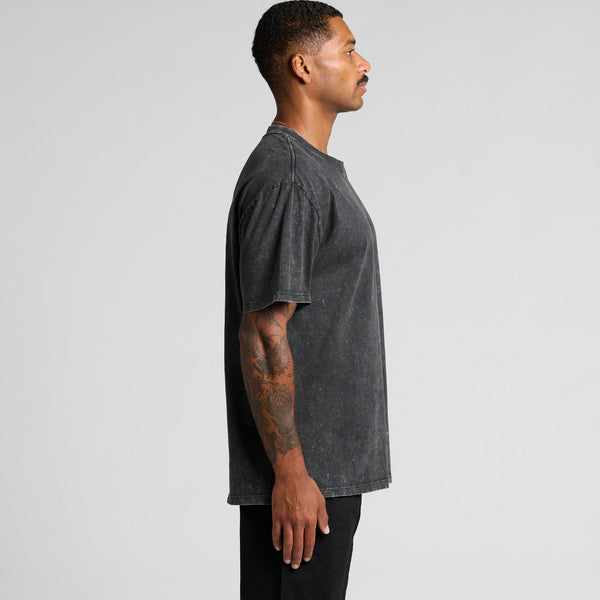 AS Colour Stone Wash Heavy Tee | 5085 (Black Stone)