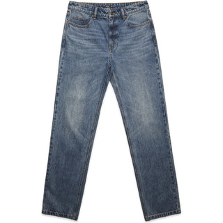 AS Colour 5830 Straight Jeans - Front View | color:Washed Blue|view:front