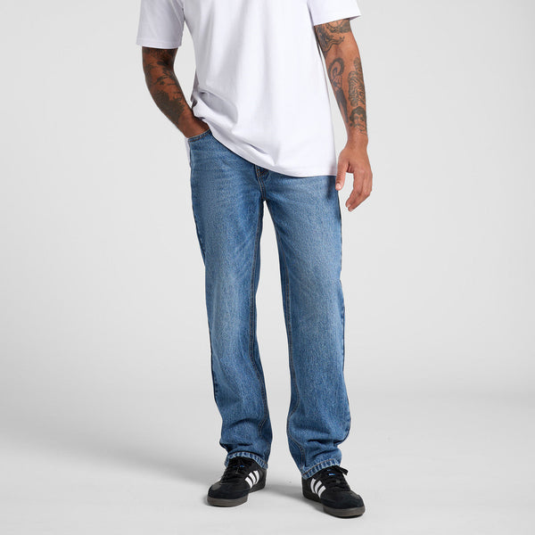 AS Colour Straight Jeans | 5830 (Washed Blue)