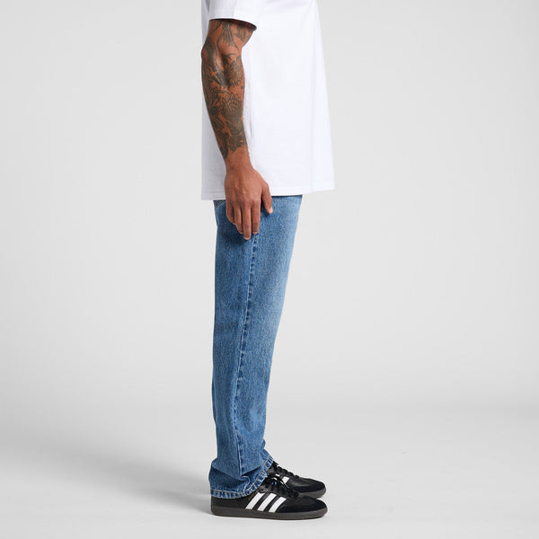 AS Colour Straight Jeans | 5830 (Washed Black)