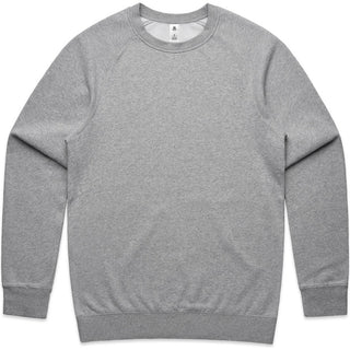 AS Colour 5100 Supply Crew - Front View | color:Grey Marle|view:front