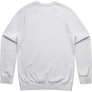 AS Colour 5100 Supply Crew - Back View | color:White Marle|view:back