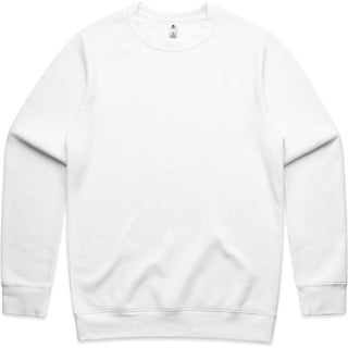 AS Colour 5100 Supply Crew - Front View | color:White|view:front