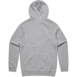 AS Colour 5109 Supply Zip Hood - Back View | color:Grey Marle|view:back