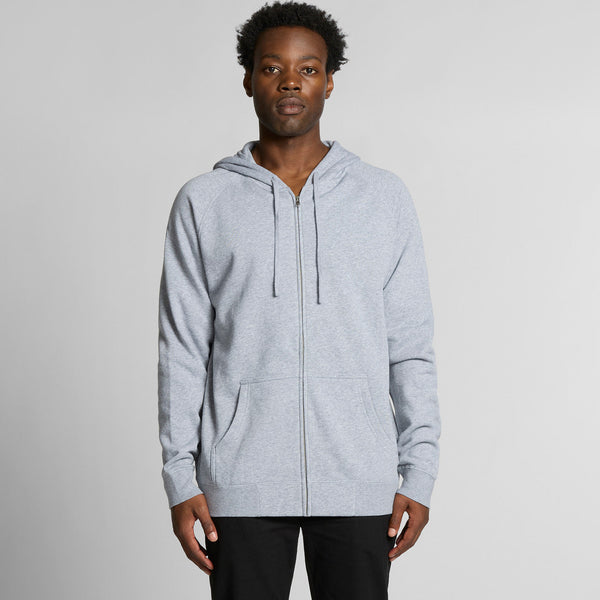 AS Colour Supply Zip Hood | 5109 (Grey Marle)