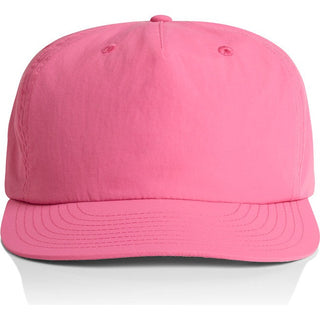 AS Colour 1114 Surf Cap - Front View | color:Charity Pink|view:front