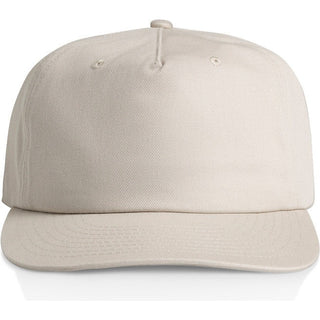 AS Colour 1119 Surf Cotton Cap - Front View | color:Bone|view:front
