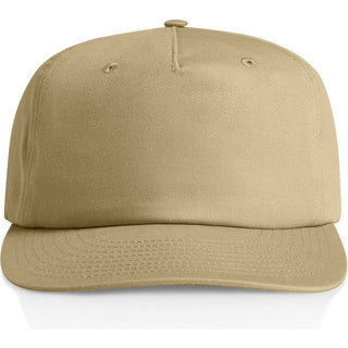 AS Colour 1119 Surf Cotton Cap - Front View | color:Khaki|view:front
