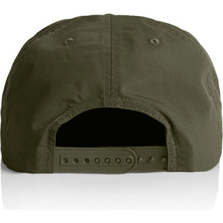 AS Colour 1123 Surf Rope Cap - Back View | color:Army/White|view:back