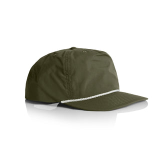 AS Colour 1123 Surf Rope Cap - Side view | color:Army/White|view:side